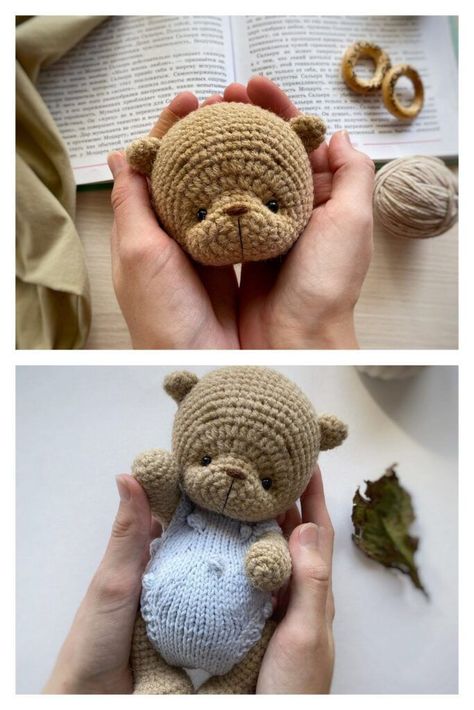 crochet amigurumi free Crochet Bear Pattern Free, Bear Crochet Pattern Free, Crochet Teddy Bear Pattern Free, Amigurumi Teddy Bear, Teddy Bear Patterns Free, Crochet Backpack Pattern, Bear Patterns Free, Crochet Bear Patterns, Amigurumi Bear