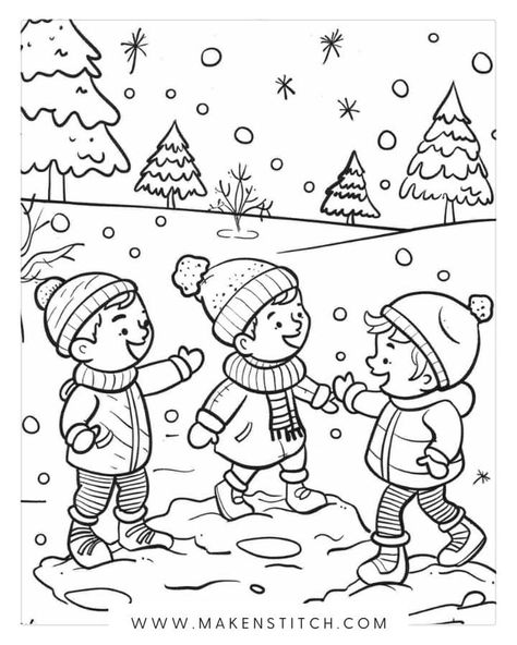 Explore 42 winter coloring pages perfect for holiday crafts! From cozy scenes to snowflakes, find printable designs suitable for all ages. Preschool Winter Coloring Pages, Free Winter Coloring Pages For Kids, Winter Coloring Pages Free Printable, Winter Coloring Sheets, Free Winter Coloring Pages, Winter Tree Art, Hibernation Preschool Activities, Winter Coloring Pages For Kids, Winter Printables Free