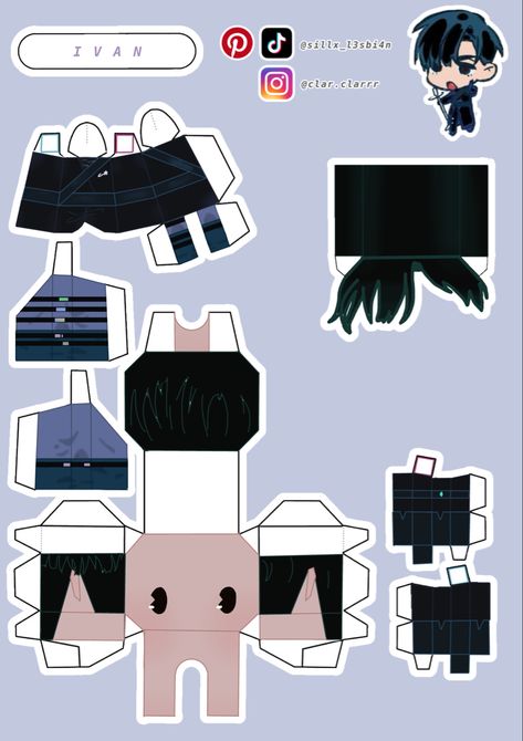 Till’s bf is out guys !!🙏 Alien Stage Paper Doll, Alnst Paper Craft, Alien Stage Papercraft, Paper Templates Free Printable Crafts, Character Papercraft, Vocaloid Papercraft, Paper Figure Template, Fnaf Papercraft, Paper Template Free