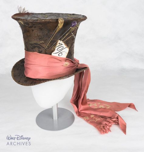 Mad Hatter Disney, Mad Hatter Outfit, Mad Hatter Day, Mad Hatter Cosplay, Disney Archives, Film Alice In Wonderland, Mad Hatter Hat, Disney Imagineering, The Mad Hatter