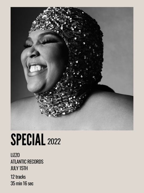 Special Lizzo, Polaroid Album, Aesthetic Polaroid, Music Journal, Atlantic Records, Minimal Aesthetic, Self Care Activities, Room Posters, Cardi B