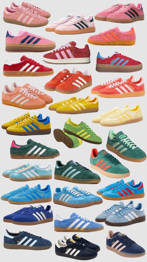 #moodboards #adidas #adidassambas #sambas #gazelle #spezial #pinterest #stockholmstyle #leopardprint #ganni #summer #summer24 Samba Gazelle, Samba Shoes, Mode Shoes, Trendy Shoes Sneakers, Preppy Shoes, Pretty Shoes Sneakers, Shoe Wishlist, Paparazzi Photos, Adidas Shoes Women