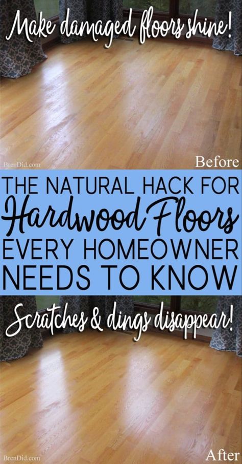 DIY all natural hardwood floor restorer makes floors shine like new and eliminates scratches & scuffs. Non-toxic, DIY cleaner safe for kids & pets. How To Clean Hardwood Floors, Diy Cleaner, Farmhouse Restoration, Hardwood Floor Cleaner, Cleaning Painted Walls, Cleaning Stuff, Cleaning Tricks, Glass Cooktop, Deep Cleaning Tips