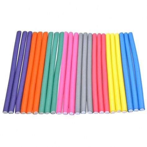 Find More Hair Rollers Information about 10pcs Flexible Hair Curling Rod Hair Curler Makers Soft Foam Bendy Twist Curls Flexi DIY Rollers Styling tools,High Quality hair curling rod,China curler makers soft foam Suppliers, Cheap curling rods from Afashion Beauty on Aliexpress.com Bendy Hair Rollers, Hair Curling Rods, Flexible Curling Rods, Plastic Hair Rollers, Foam Curlers, Hair Rods, Hair Curling Tools, Foam Rollers Hair, Magic Hair Curlers