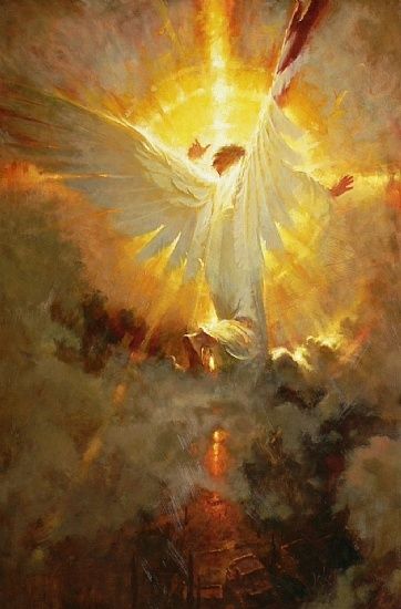 Brian Jekel Warrior Angel, I Believe In Angels, Life Of Christ, Boris Vallejo, Prophetic Art, Ange Demon, Angels Among Us, Biblical Art, Guardian Angels