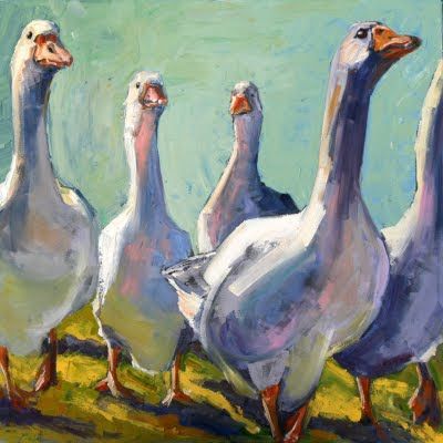 Carol Carmichael Peintures Farm Animal Painting, Animals Painting, Life Artwork, Impressionism Painting, Impressionism Art, Baby Chicks, Art And Illustration, Daily Paintworks, Birds Painting