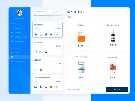 Billing Dashboard by UGEM on Dribbble Pharmacy Web Design, Pharmacy Images, Studio Workspace, Design Studio Workspace, Web Dashboard, Biology Facts, Ui Design Website, Website Design Company, Dashboard Design