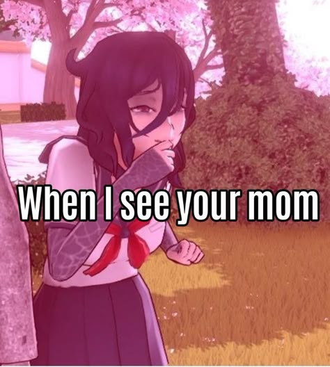 Yandere Simulator Reaction Pic, Yandere Simulator Matching Pfp, Oka Yandere Simulator, Yandere Simulator Memes, Oka Ruto, Yandere Simulator Fan Art, Yendere Simulator, Sims Memes, Yandere Simulator Characters