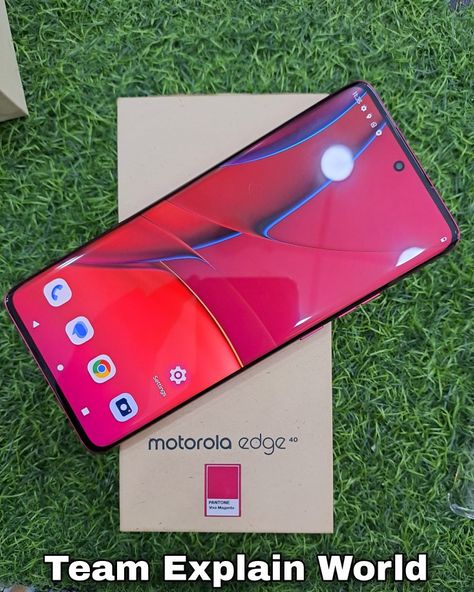 Motorola Edge 40 5G latest launched Smartphone Showing it's Display Design First Look Motorola Phone, Best Mobile, Galaxy Note 10, New Phones, Display Design, Smartphone