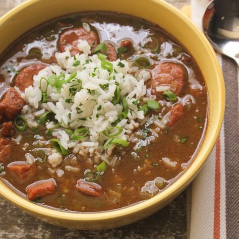 Creole Dishes, Louisiana Gumbo, Seafood Gumbo, Gumbo Recipe, Cajun Recipes, Boneless Pork, Smoked Sausage, Gumbo, Stuffed Hot Peppers