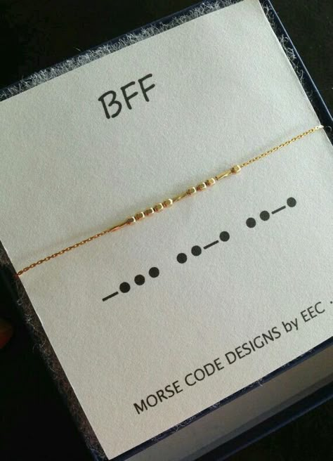 Tattoo Planets, Bff Tats, Code Morse, Bestie Tattoo, Morse Code Necklace, Bye Felicia, Bff Tattoos, Friendship Tattoos, Friend Jewelry