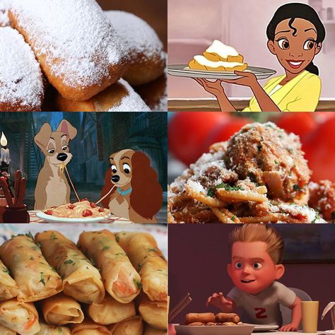 Disney Inspired Recipes | By Tasty Disney Food In Real Life, Disney Characters Eating, Disney Movie Themed Food, Movie Meals, Movie Inspired Recipes, Disney Inspired Recipes, Disney Themed Food, Food Disney, Movie Food