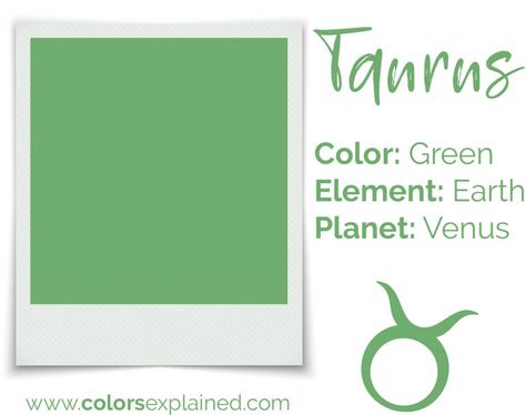 Taurus Color Palette, Taurus Colors, Zodiac Sign Colors Palette, Zodiac Signs Colors, Green Chakra, Medical Astrology, The Color Green, Mermaid Kisses, Color Plan