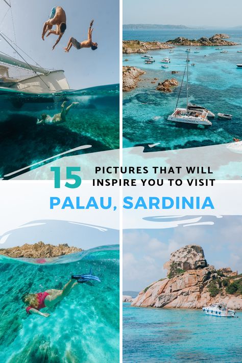 15 pictures that will inspire you to visit Palau Sardinia - Where life is great Laughing With Friends, Costa Smeralda, Underwater Pictures, Sardinia Italy, Italy Travel Tips, Emerald Coast, Italy Travel Guide, Magical Moments, Visit Italy