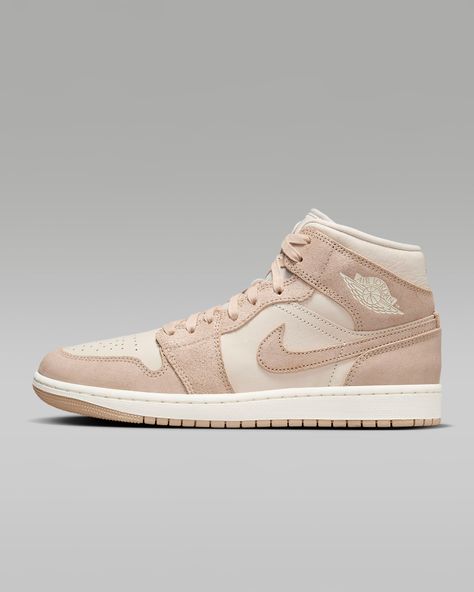 Air Jordan 1 Mid SE Women's Shoes. Nike.com Air Jordan Mid 1, Nike Air Jordan Mid, Air Jordan Mid, Jordan Shoes For Women, Jordan Mid, Dream Items, Y2k Background, Air Jordan 1 Mid Se, Nike Air Jordan 1 Mid