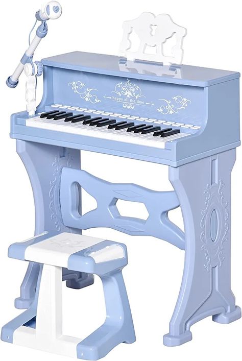 Bring out your kids inner Elton John! An amazing little piano for them to make music. With a microphone so they can deafen you with their singing too! 😂🎧 Keyboard Light, Kids Microphone, Baby Piano, Musical Keyboards, Kids Piano, Princess Design, Toy Piano, Play 4, Toy Instruments