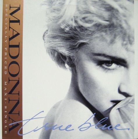 Madonna Album, Madonna Songs, Madonna True Blue, Happy 35th Anniversary, Madonna Albums, Madonna 80s, Still Love Her, Blue Vinyl, Music History