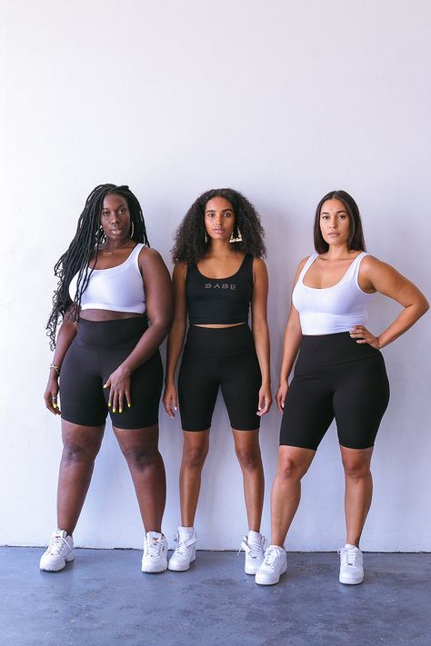 Shop All Plus Size Biker Shorts Outfit, Summer Sports Outfits, Legs Outfit, Biker Shorts Outfit, Biker Short, Shorts Outfit, Soft Leggings, Summer Skirts, Curvy Outfits