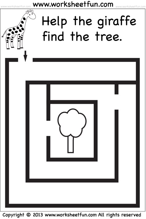 Žirafa nástenka https://sk.pinterest.com/estepaula941/laberintos/ Mazes For Kids Printable, Preschool Pictures, Maze Worksheet, Printable Mazes, Free Preschool Printables, Mazes For Kids, Free Preschool Worksheets, Worksheets For Preschool, Printable Preschool Worksheets