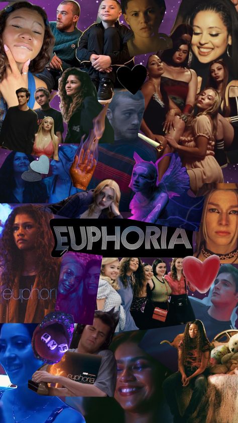 euphoria 💜#moodboard #euphoriahbo #collage #aesthetic #euphoria Euphoria Collage, Euphoria Aesthetic Wallpaper, Euphoria Moodboard, Euphoria Wallpaper, ملصق ديني, Euphoria Fashion, Funky Wallpaper, Bullet Journal Art, Character Wallpaper