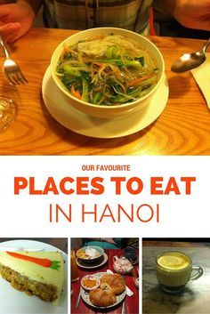 We lived in Hanoi, Vietnam for almost a year; here are our favourite places to eat in Hanoi, from Vietnamese staples to western treats. Western Treats, Vietnam Street Food, Halong Bay Vietnam, Ha Long Bay, Halong Bay, Exotic Food, Hanoi Vietnam, Top Restaurants, Travel Bug