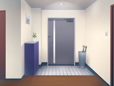 Anime Door Background, Landscape Anime, Door Background, Anime Wallpaper Hd, Anime Landscape, Background Anime, Anime House, Background Landscape, House Front Door