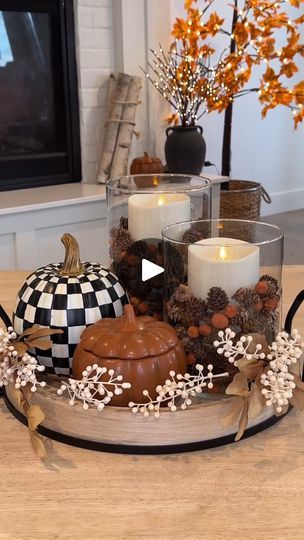 Quick and easy fall centerpiece idea for a cozy touch! 🧡🍁Cre: cherish.larsen
#DIY #diyproject #diyprojects #ikea #ikeahack #ikeacloset #dreamcloset #ikeapax #ikeapaxwardrobe #diycloset #hometakestime #minimalarchive #inspiremeneutral #makemyhome #apartmenttherapy #minimalhouse #decorinspo #interior123 #homebeautiful | Room Decor Magic | Barry Manilow · Dream A Little Dream Of Me Cherish Larsen, Dream Of Me, Ikea Pax Wardrobe, Easy Fall Decor, Fall Front Door, Barry Manilow, Classic Home Decor, Fall Kitchen, Minimal Home