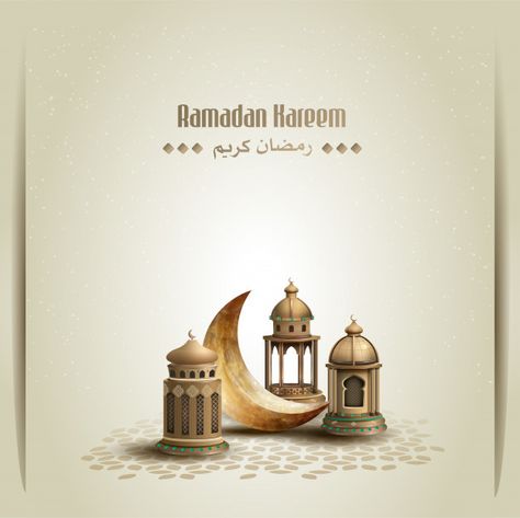 Islamic greetings ramadan kareem card de... | Premium Vector #Freepik #vector #ramadan Islamic Greetings, Eid Design, Ramadan Dua, Ramadan Greeting, Happy Islamic New Year, Happy Muharram, Ramadan Design, Posters Layout, Eid Background