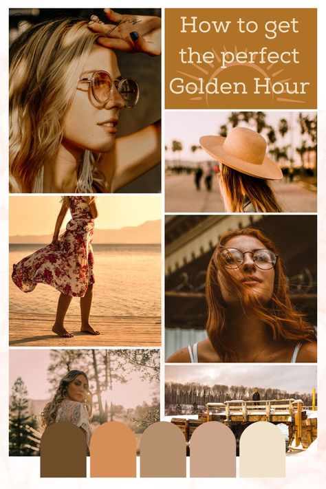 Golden Hour Preset, Influencer Photoshoot, Photo Adjustments, Photography Edits, Golden Hour Photos, Ideal Image, Before Sunset, Instagram Filter, Travel Instagram