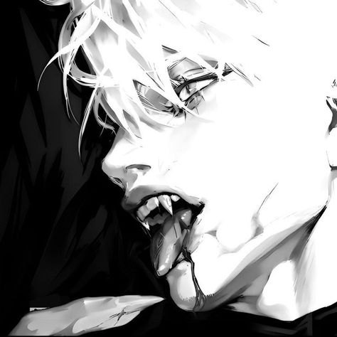 Manga Panel Icon, Jjk Manga, Cybercore Aesthetic, Male Icon, Vampire Boy, Pretty Drawings, Picture Icon, Digital Painting Tutorials, Wow Art