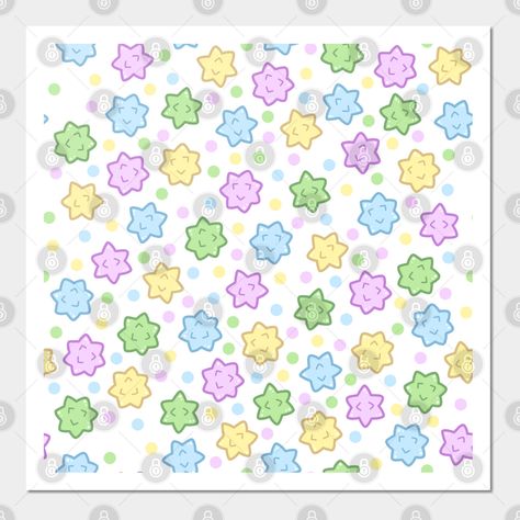 Konpeito Art, Konpeito Aesthetic, Konpeito Candy, Candy Pattern, Star Candy, Aesthetic Stuff, Character Wallpaper, Cartoon Images, A Background