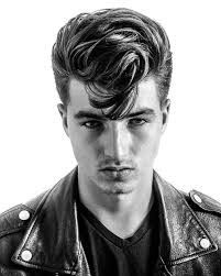 Greaser Photoshoot, Greasy Hair Men, Rock And Roll Hairstyles, Greaser Guys, Rock And Roll Hair, Greaser Style, Greaser Hair, Rockabilly Hairstyles, 60s Hair