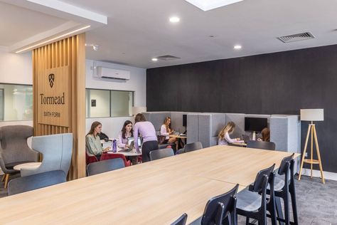 School Offices & Staff Rooms Interior Design & Refurbishment - Envoplan Innovative Classroom Design, Science Laboratory Design, Innovative Classroom, Student Wellness, Rooms Interior Design, School Laboratory, Rooms Interior, Classroom Interior, Wellness Room