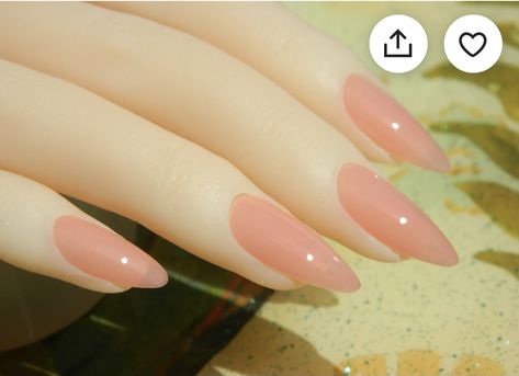 Jelly Watermelon Pink Nails, Watermelon Pink Nails, Jelly Watermelon, Nails Short Almond, Nails Today, Short Almond, Pink Sheer, Nail Photos, Nails Short