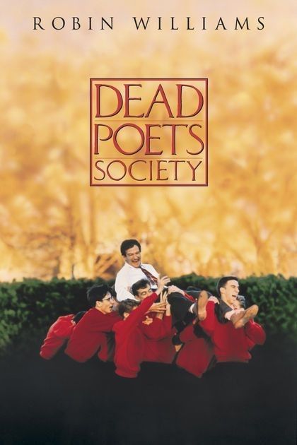 Dead Poets Society Robin Williams, Dead Poets Society Movie, Best Films To Watch, Fall Movies, Movies Worth Watching, Movies By Genre, Dead Poets Society, 80s Movies, Great Films