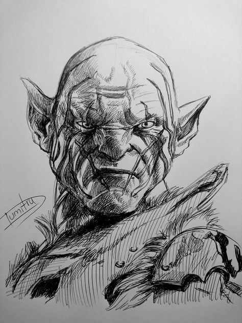 Azog for "The Hobbit" in portrait draw graphic Ballpoint Sketch! Hobbit Drawing Sketches, The Hobbit Sketches, Lotr Drawings Sketches, The Lord Of The Rings Drawings, Lord Of The Rings Art Draw, Lord Of The Rings Drawing Sketches, The Hobbit Drawings, Lotr Art Sketches, Lord Of The Rings Drawing Easy