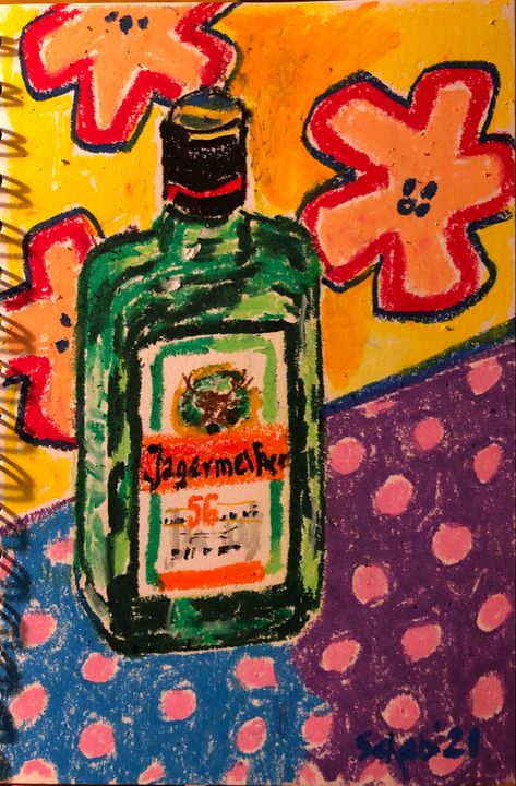 Crayon Art, Oil Pastels, Still Life Art, Kitchen Prints, Oil Pastel, Life Art, Crayon, Still Life, Wicked