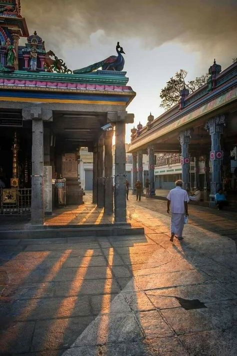 South Indian Aesthetic, Temple India, India Travel Places, Indian Temple Architecture, Temple Photography, Travel Infographic, Aesthetic Story, Desi Aesthetics, Indian Village