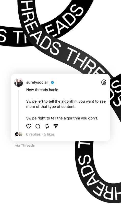 #instagramupdate #instagramforbusinesses #smallbusinessowner #tweet #socialmediamanager Threads Post Ideas, Thread Hack, Threads Instagram, Instagram Threads, Type Of Content, Swipe Right, To Tell, See More, Thread