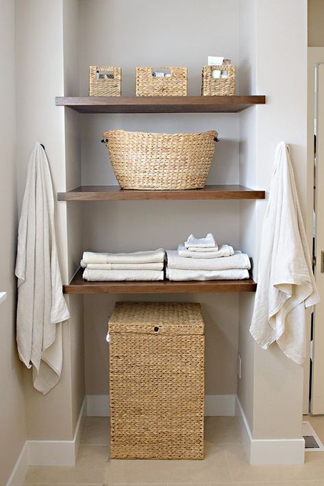 Modern Home Decor Bathroom Ideas Shelving Ideas Interior Design bathroom shelving ideas,bathroom shelves ideas,bathroom shelv ideas,bathroom ideas,bathroom,bathroom tile ideas small bathroom ideas,bathroom decor,bathroom remodel,laundry room ideas,home decor ideas,bathroom tile Bathroom Shelf Nook, Bathroom Storage For Products, Open Shelf Bathroom Storage, Bathroom Nook Ideas, Open Shelving In Bathroom, Open Bathroom Shelving, Open Shelves In Bathroom, Bathroom Open Shelving Storage, Bathroom Open Shelves