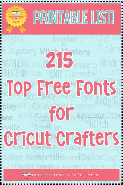 The Best 215 FREE fonts for Cricut Crafts free fonts handwriting, canva font combinations, writing fonts, #aestheticfonts, #fontcombinations, #handwritingfonts, #fontpairing, #freefont Free Svg Fonts, Popular Free Fonts, Top Free Fonts, Free Fonts For Cricut, Fonts For Cricut, Svg Fonts, Htv Projects, Writing Fonts, Font Combinations