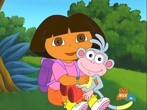 When Dora The Explorer debuted in 2000, she became NickJr's first bi-lingual play along series. In each episode Dora and her best friend Boots the Monkey take viewers on an adventure, along the way, they teach Spanish words, move and look out for Swiper the fox. Today, Dora still brings in ratings and is a childhood hero to many Dora And Boots Matching Pfp, Dora Istrazuje, Swiper X Dora, Dora And Her Monkey, Dora Monkey, Dora Pics, Dora Photos, Dora Cartoon, Dora And Boots