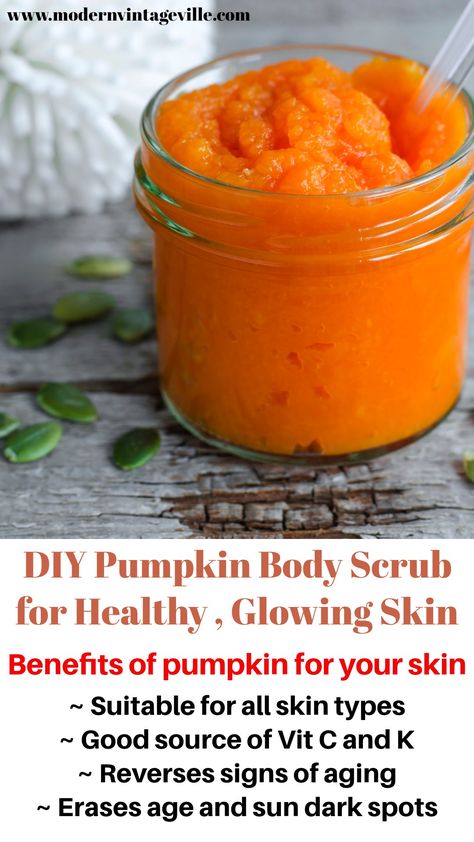 Pumpkin Body Scrub, Pumpkin Face Mask, Cucumber Face Mask, Cucumber For Face, Face Mask Diy, Honey Face Mask, Tumeric Face Mask, Sugar Scrub Recipe, Honey Face