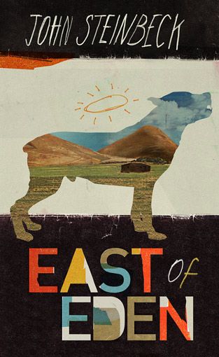 John Steinbeck's East of Eden is my all time favorite book. It's a book that I can flip to any page in and feel better about what I'm doing and who I am. East Of Eden Book, East Of Eden, John Steinbeck, Beautiful Book Covers, Norman Rockwell, Art Video, Book Cover Art, Good Reads, Classic Books