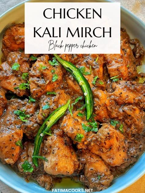 Delicious Curry Recipes, Maesri Curry Recipes, Chicken Kalimirch Recipe, Chicken Kharai Recipes, Chicken Recipes Pakistani, Kali Mirch Chicken Recipe, Quick Chicken Recipes For Dinner, Simple Curry Recipe, Pakistani Chicken Recipes