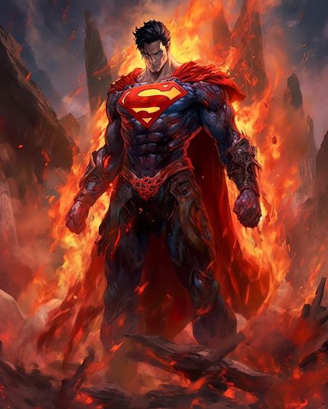 Comic Book Quotes, Evil Superman, Evil Man, Superman Pictures, Superhero Images, Flash Dc Comics, Superman Artwork, Supergirl Superman, Marvel And Dc Characters