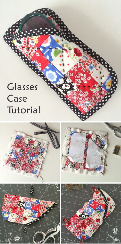 Tutorial Sewing, Sew Ins, Small Sewing Projects, Creation Couture, Sewing Projects For Beginners, Diy Couture, Easy Sewing Projects, Sewing Gifts, Eyeglass Case