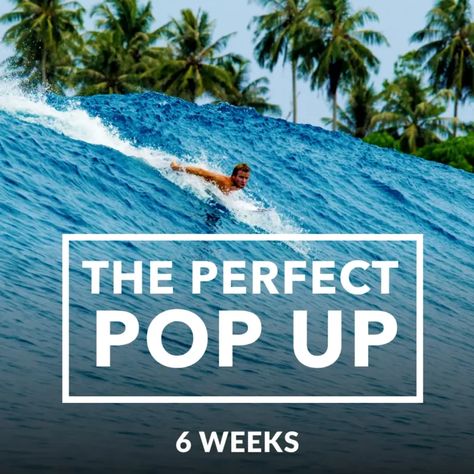 How to Improve Your Pop Up | Surf Strength Coach Surf Training, Surfing Workout, Zen Mind, Ab Routine, Power Training, Deep Squat, Scuba Diving, Surfboard, Pop Up