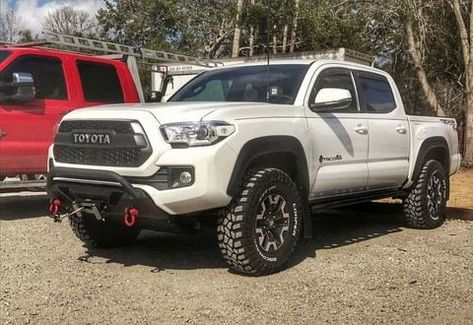 Complete Third Gen Tacoma Front Bumper Thread | Tacoma World Tacoma Front Bumper, 2018 Tacoma, Tacoma Bumper, White Toyota, Toyota Tacoma Mods, Lifted Tundra, 2016 Tacoma, Tacoma Accessories, Tacoma Mods