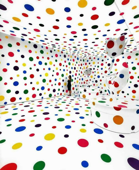 Still Objects, Mind Electric, Traditional Japanese Painting, Louis Vuitton X Yayoi Kusama, Immersive Installation, Spring Campaign, Dental Website, Pop Art Abstract, Industrial District